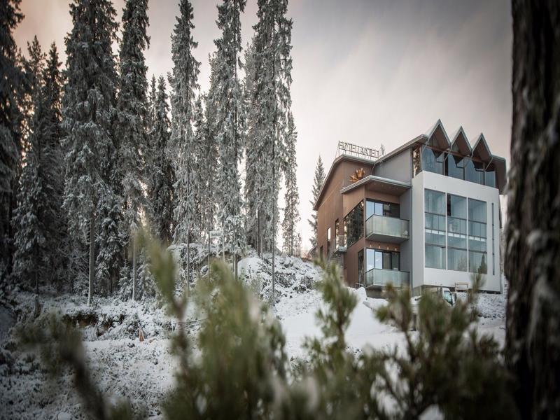 Hotel Aateli Hillside Вуокатти Экстерьер фото