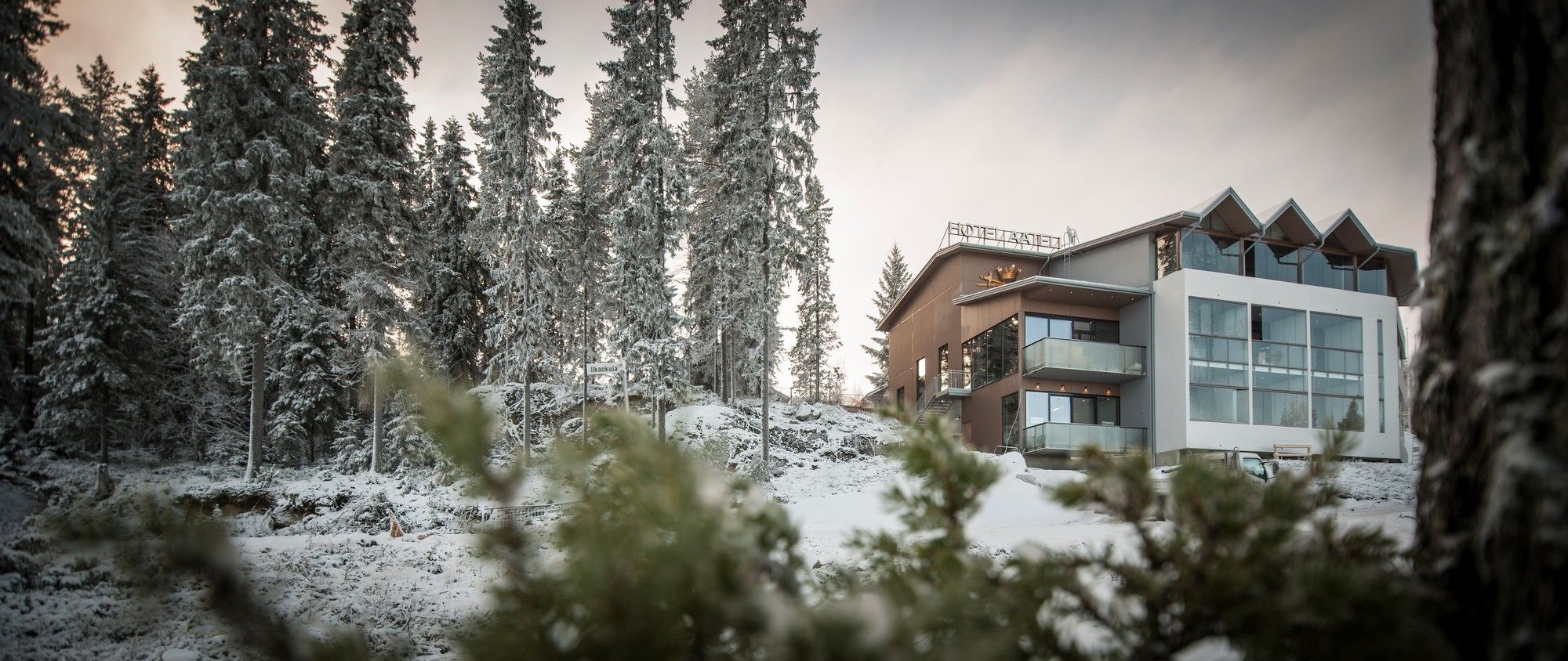 Hotel Aateli Hillside Вуокатти Экстерьер фото