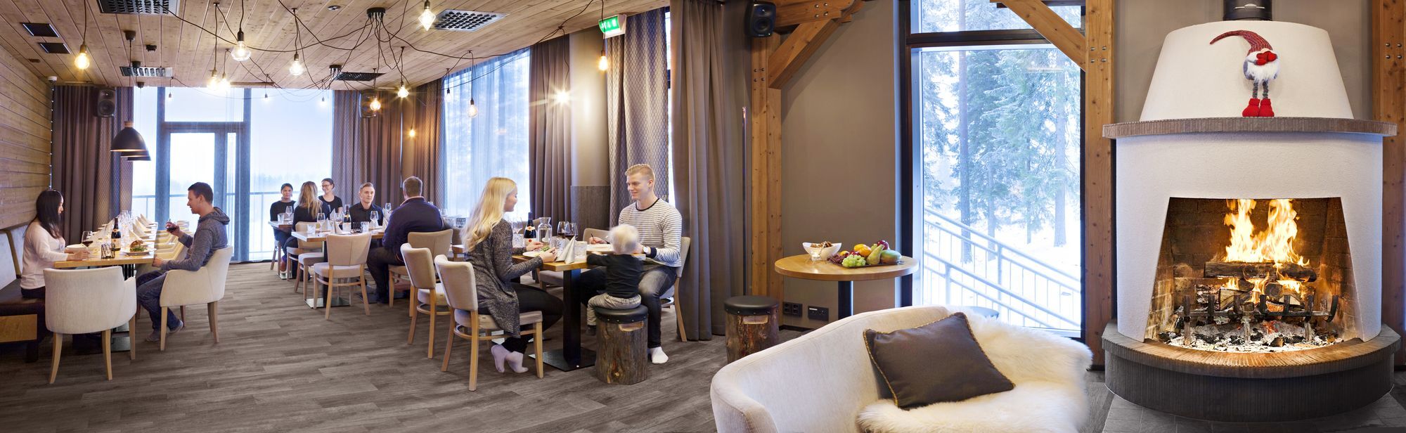 Hotel Aateli Hillside Вуокатти Экстерьер фото