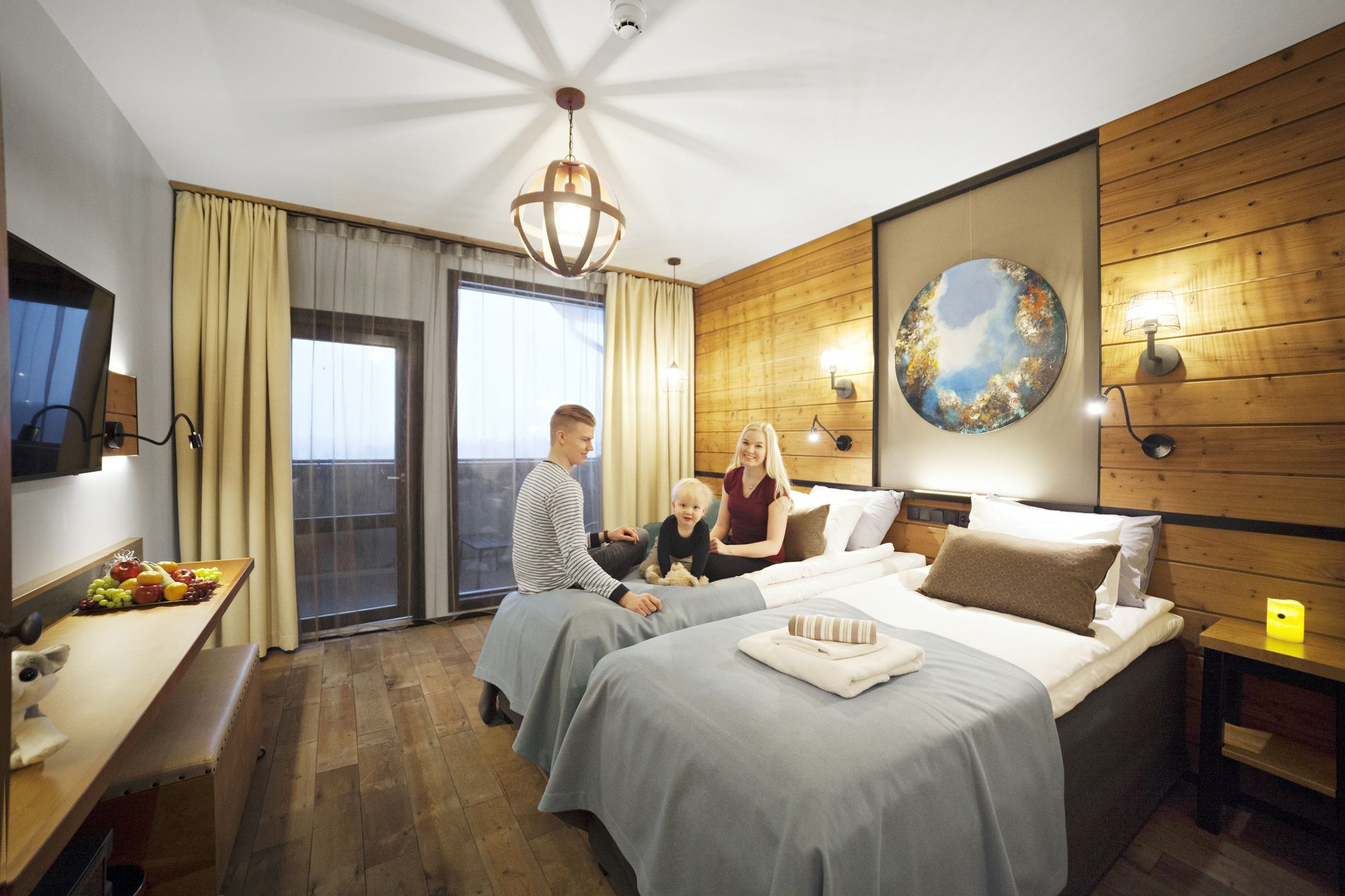Hotel Aateli Hillside Вуокатти Экстерьер фото