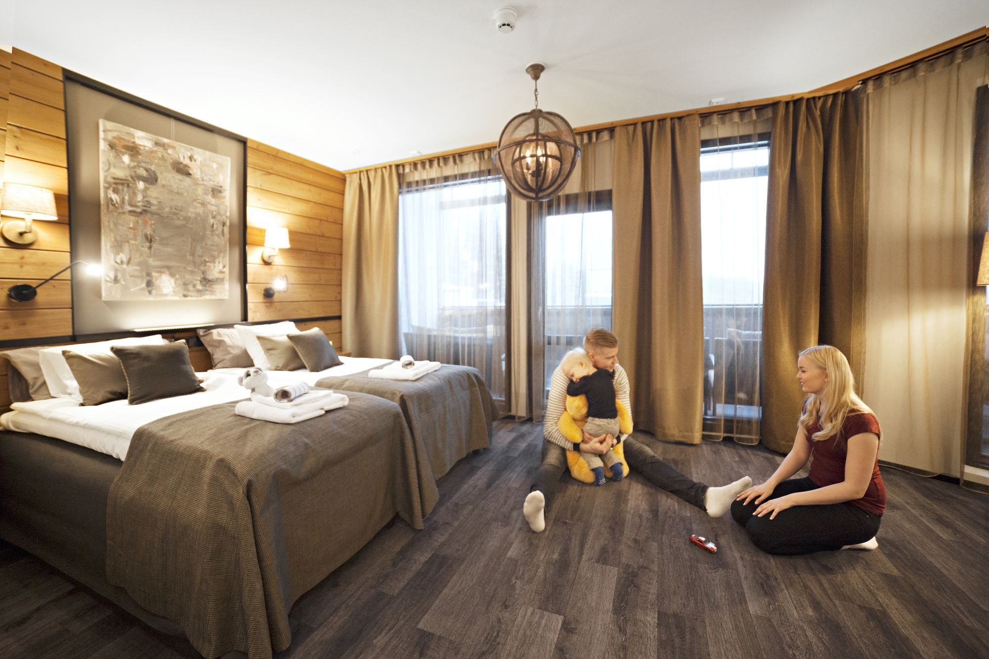 Hotel Aateli Hillside Вуокатти Экстерьер фото